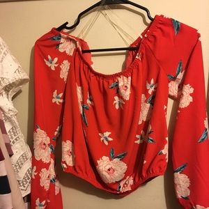 Off the shoulder top